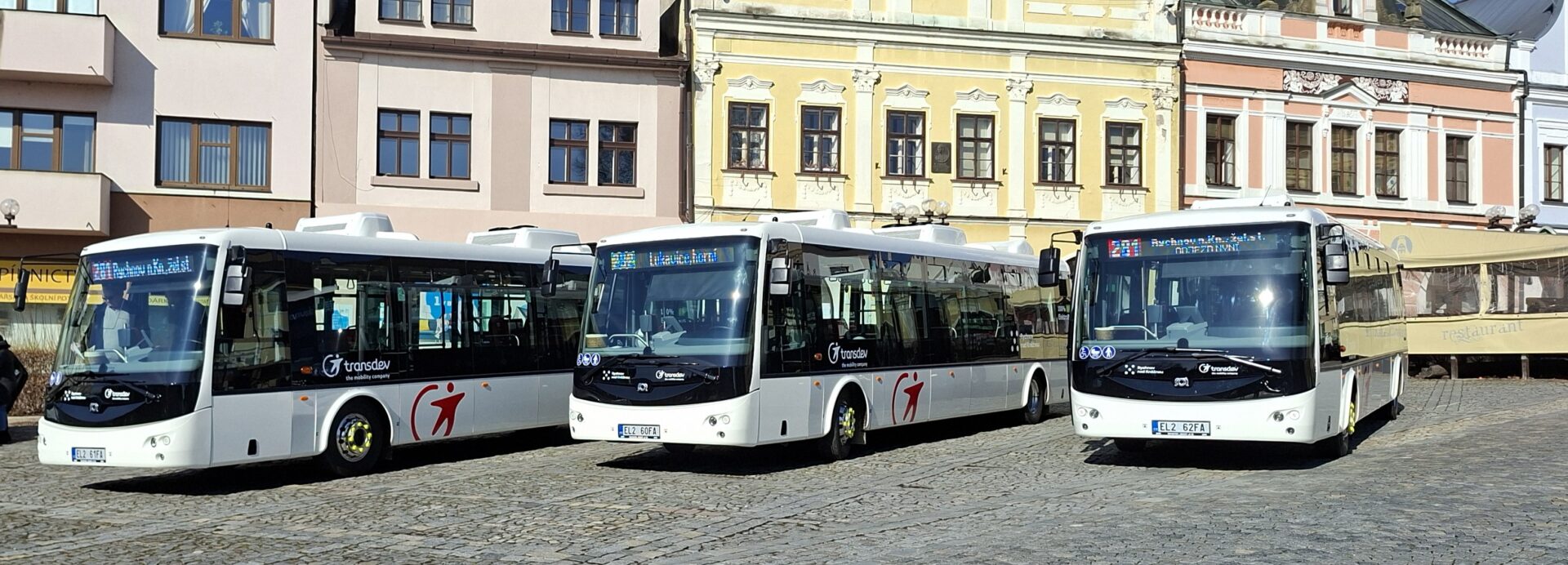 Nové elektrické autobusy pro městskou dopravu v Rychnově
